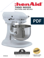 Kitchen Aid Mixer Manual