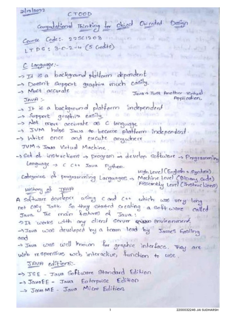 Ctood Notes | PDF | Technology & Engineering