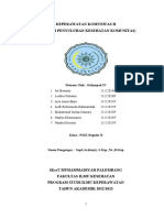 Kelompok 4 Simulasi Penyuluhan Kesehatan Komunitas - PSIK Reguler B