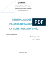 Equipos Mecanicos en La Construccion Civil