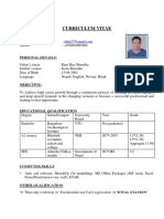 Curriculum Vitae: Raj Shrestha