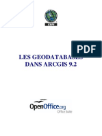 Les GeoDatabases Dans ArcGIS