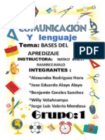 Las Bases Del Aprendizaje Comunicacion Grupo 1