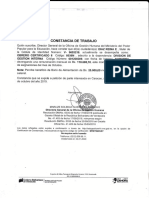 Constancia de Trabajo Reina Diaz Nuevo Codigo Octubre