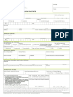 Solicitud de Prestamo para Vivienda