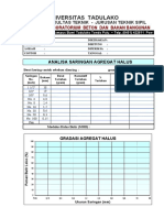 Formulir Pengujian Agregat + Beton