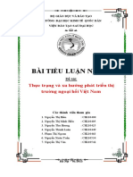 Xemtailieu Thuc Trang Va Xu Huong Phat Trien Thi Truong Ngoai Hoi Viet Nam PDF