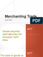 Merchanting Trade