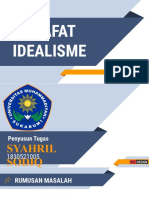 Power Point Filsafat Idealisme