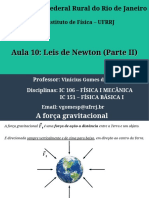 Aula 10 - Leis de Newton - Parte II PDF