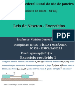 Leis de Newton - Exerccios PDF