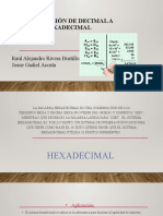 Presentacion-Decimal A Hexadecimal