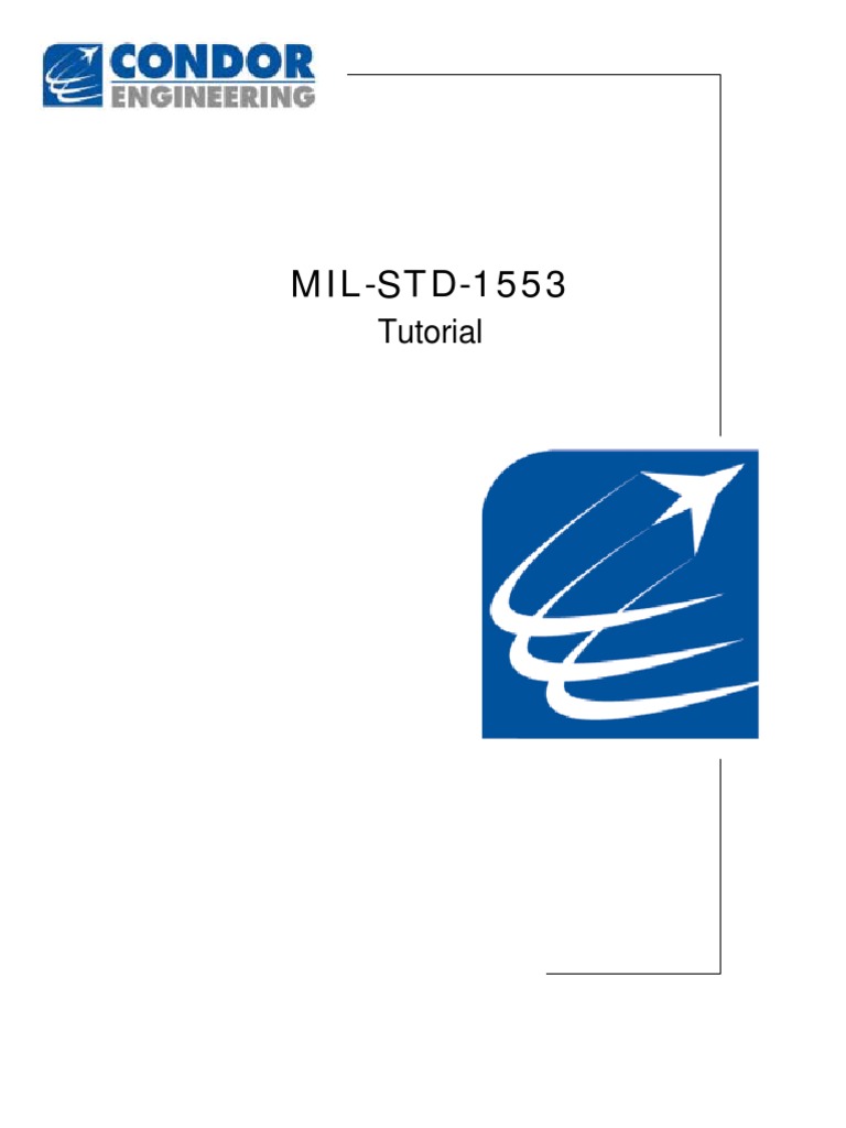 Mil Std 1553tut | Electrical Engineering | Electricity