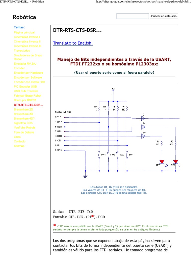 Manejo de DTR y RTS en FreeBasic | PDF | Poco | Computación de 64 bits