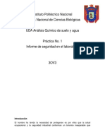 Práctica No. 1 Informe de Seguridad en El Laboratorio