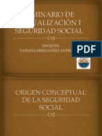 Origen de La Seguridad Social