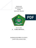 MAKALAH MATEMATIKA Tentang GEOMETRI BANG