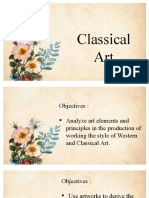 Western Classical Arts