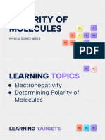 PS Week 3 - The Polarity of Molecules