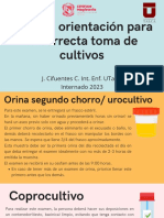 Guía de Orientación para Toma de Cultivos