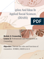 DIASS Module 2 Lesson 3