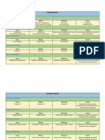 Programación Semanal