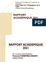 Rapport Académique 2021 PDF