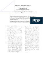 Template PENULISAN JURNAL