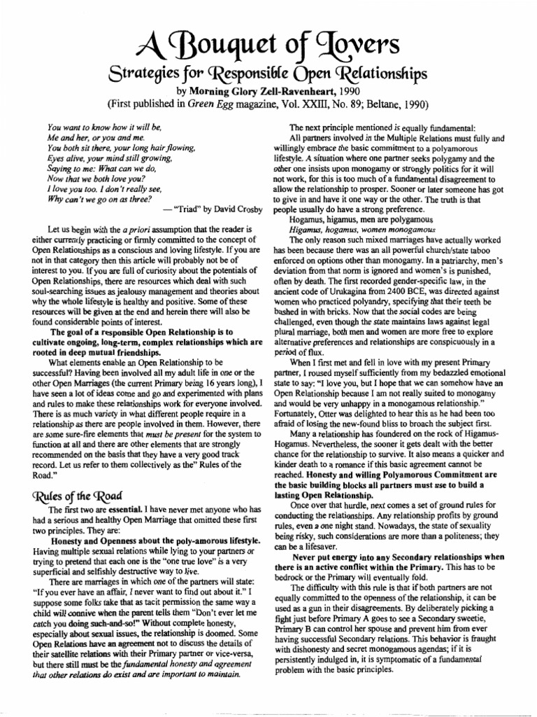 Zell-Ravenheart, M. G. (1990) - A Bouquet of Lovers: Strategies For ...