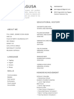 Grey Modern Minimalist Designer Resume PDF