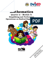 Q2 Mathematics 9 Module 5 PDF