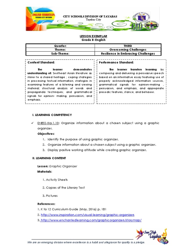 Q3 Grade 8 Lesson 5 Pdf Pdf Learning Curriculum