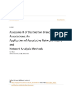Assessment of Destination Brand Associations Using Network Analysis