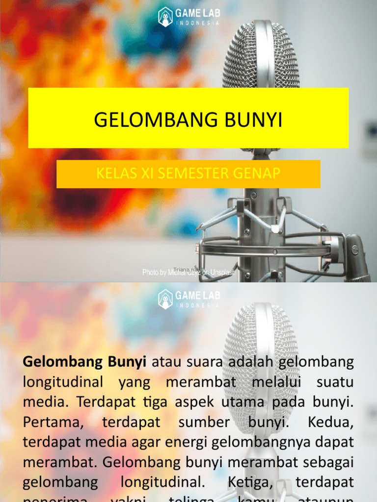 Gelombang Bunyi | PDF