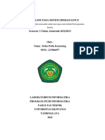 077 - Command Line Linux - Delta Putik Kemuning - C PDF