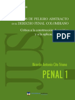 Cita, Ricardo (2013). Delitos de Peligro Abstracto en Derecho Colombiano