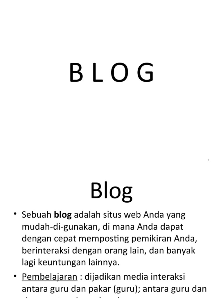 Blog | PDF