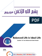 ppt - Balanced Life is Ideal Life