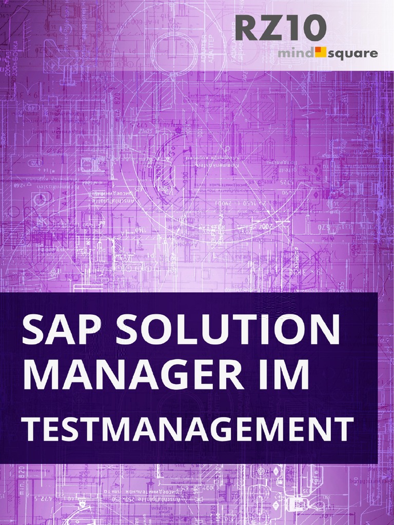 SAP Solution Manager Testmanagement | PDF