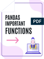 Top Pandas Functions