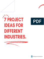 Project Ideas For Different Industries