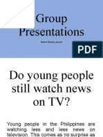 Do Young People Still Watch News On TV