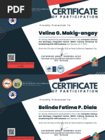 CompLit & BIGS Certificate