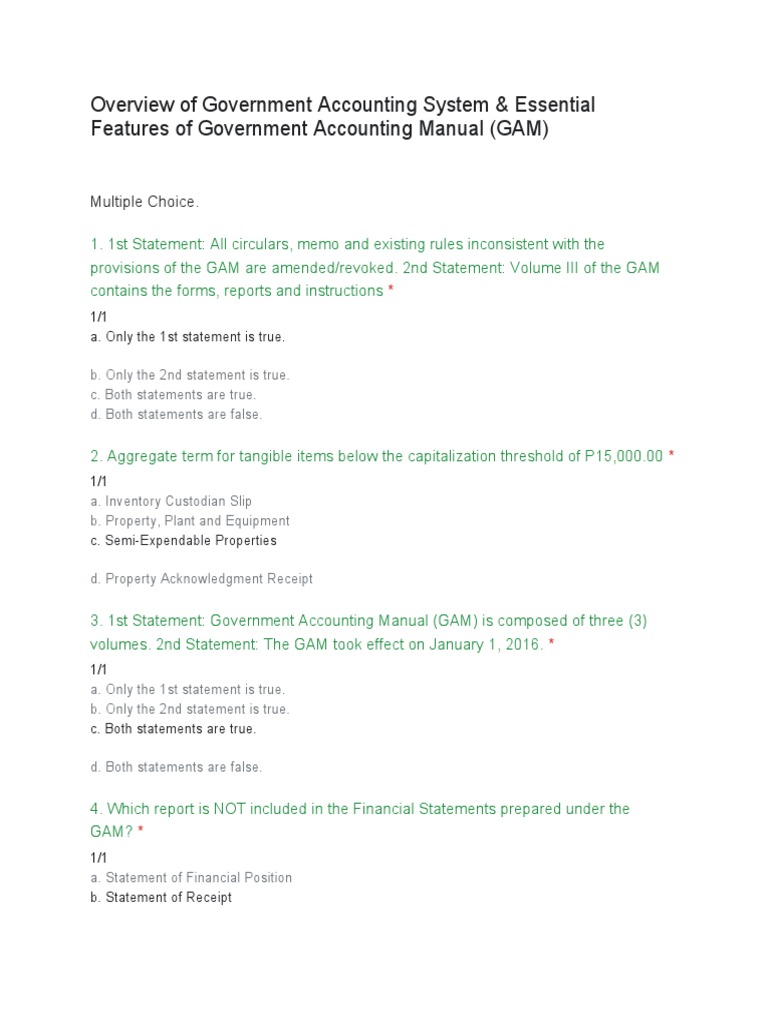Overview of Government Accounting System | PDF | Expense | Receipt