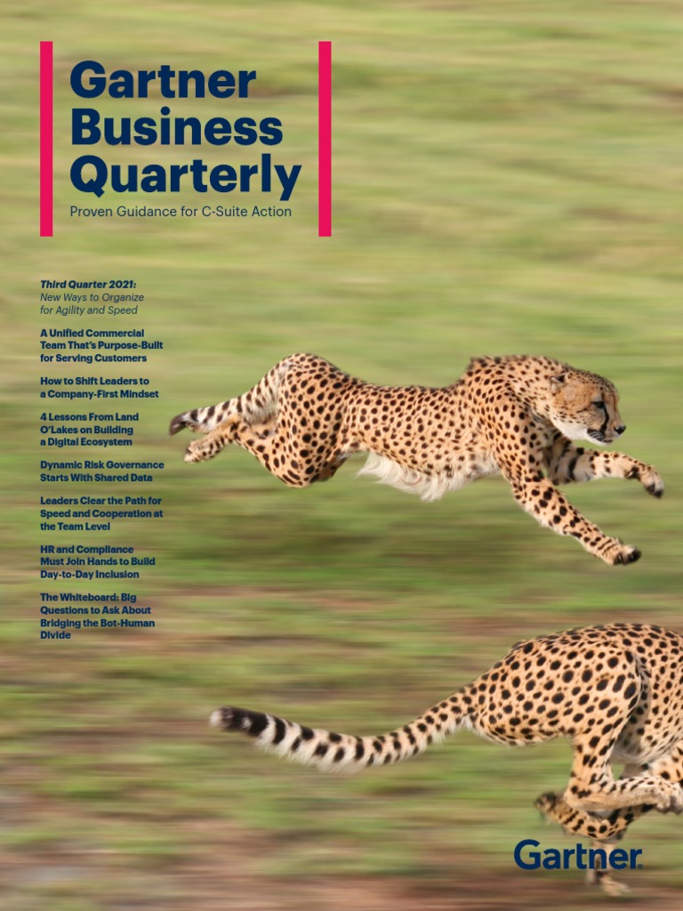 Gartner Business Quarterly 3q21 PDF PDF Sales Marketing