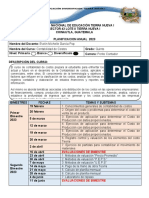 Planificacion Anual Contabilidad de Costos