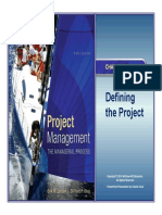 APM811S - Defining The Project PDF