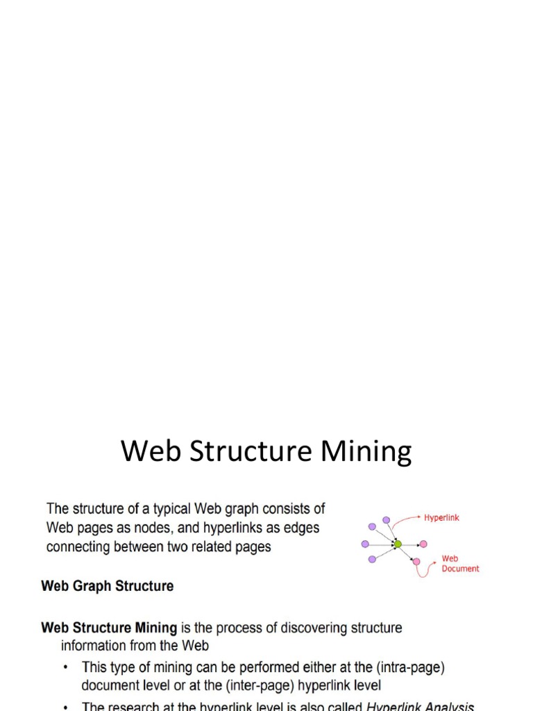 HITS Algorithm in Web Structure Mining | PDF | Career & Growth | Business
