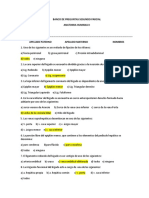 Banco de Preguntas 2 Parcial Anatomia Ii Patrón