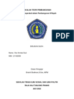 Makalah Teori Pembangunan PDF